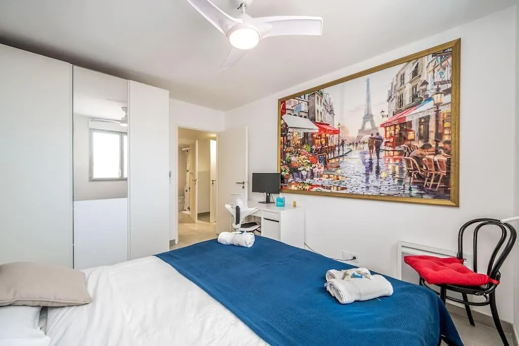 Juan Les Pins Two Bed Apt Beach Access Antibes Francja